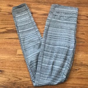 Athleta jacquard leggings